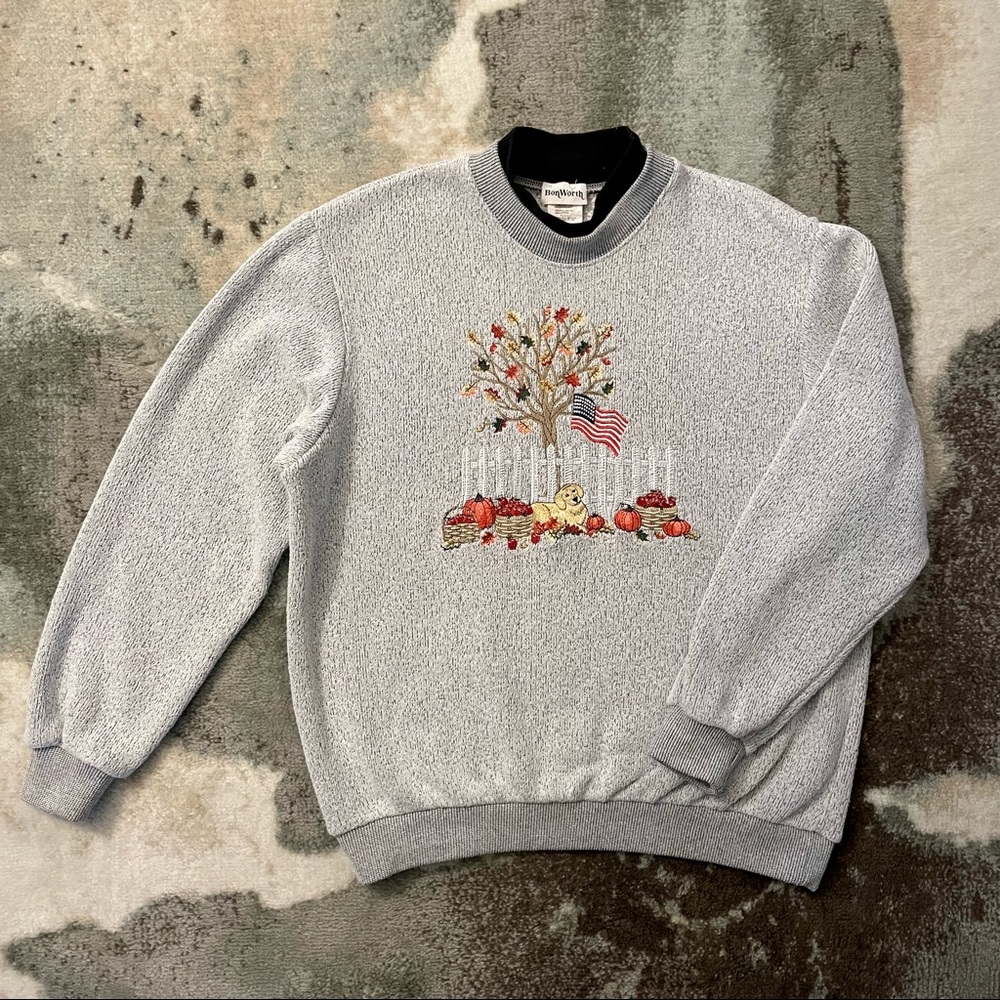 BONWORTH - Vintage Golden Retriever Sweatshirt